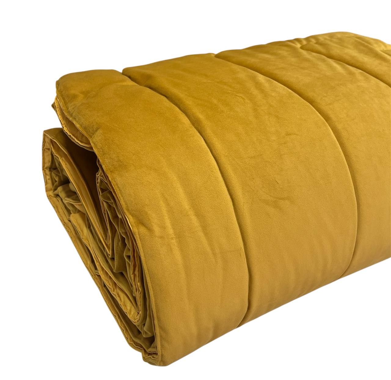 Trapunta matrimoniale 200gr Velvet Oro