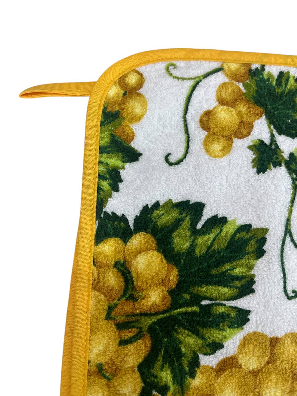 Strofinaccio in spugna di cotone 50x70cm Vite Gialla