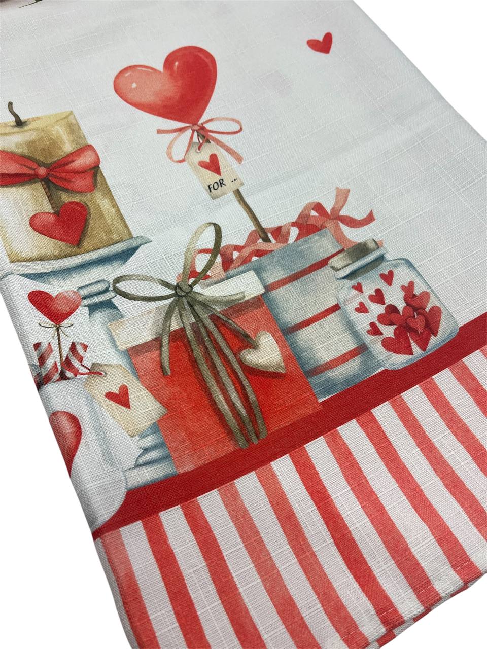 Tovaglia da tavola Secret love idrorepellente