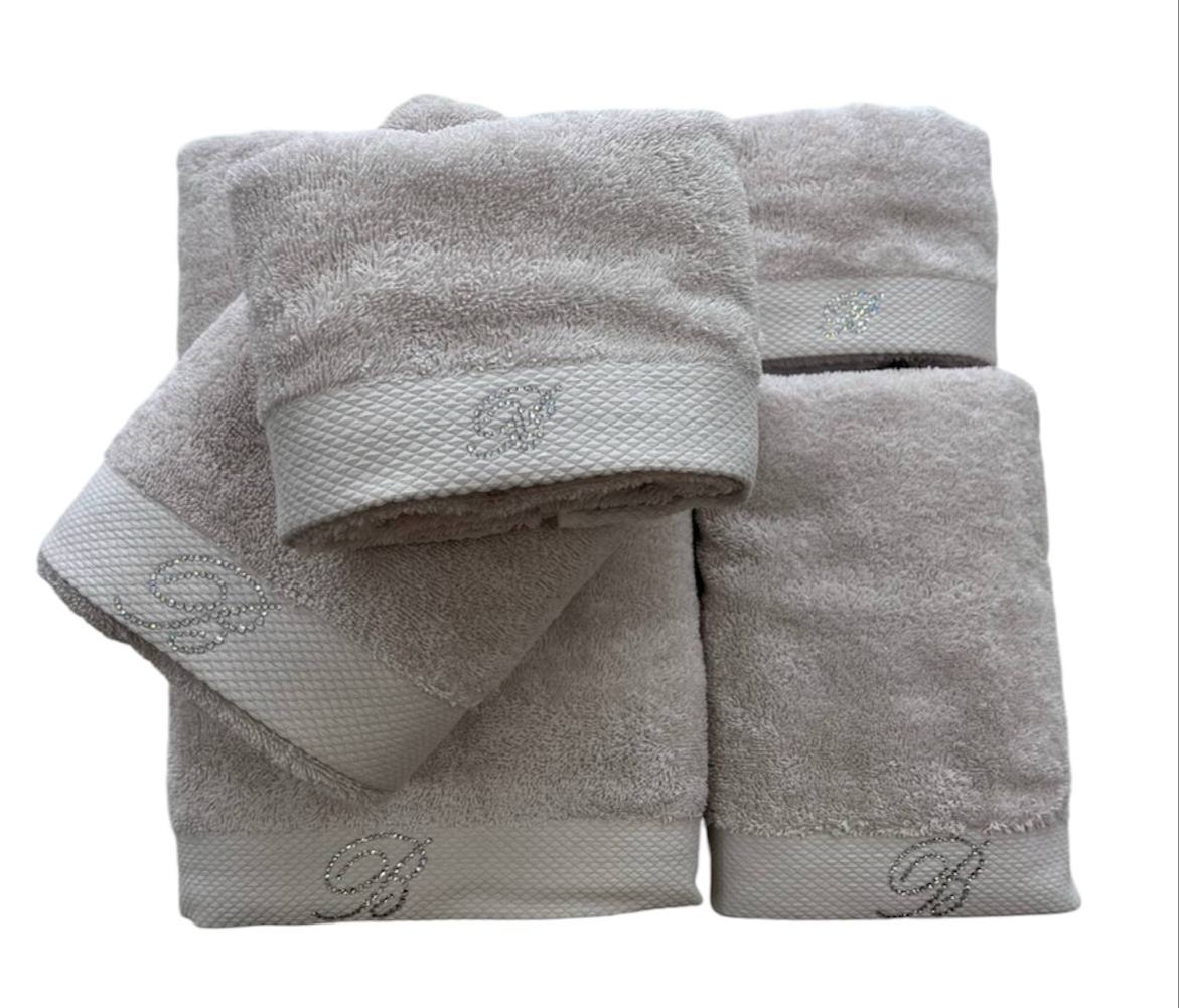 Set bagno 5 pezzi spugna Benessere