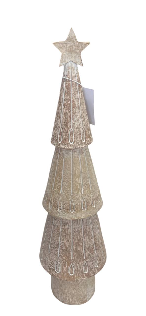 Pino Decorativo H 40cm in legno Xmas Tale