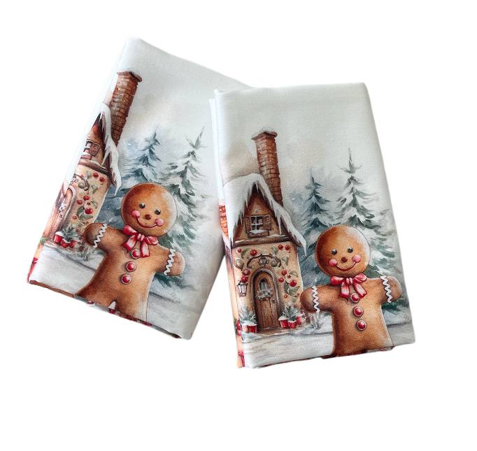 Coppia (2) Federe 50x80cm Natale