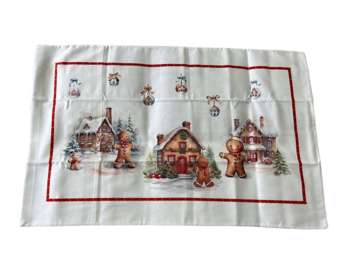 Coppia (2) Federe 50x80cm Natale