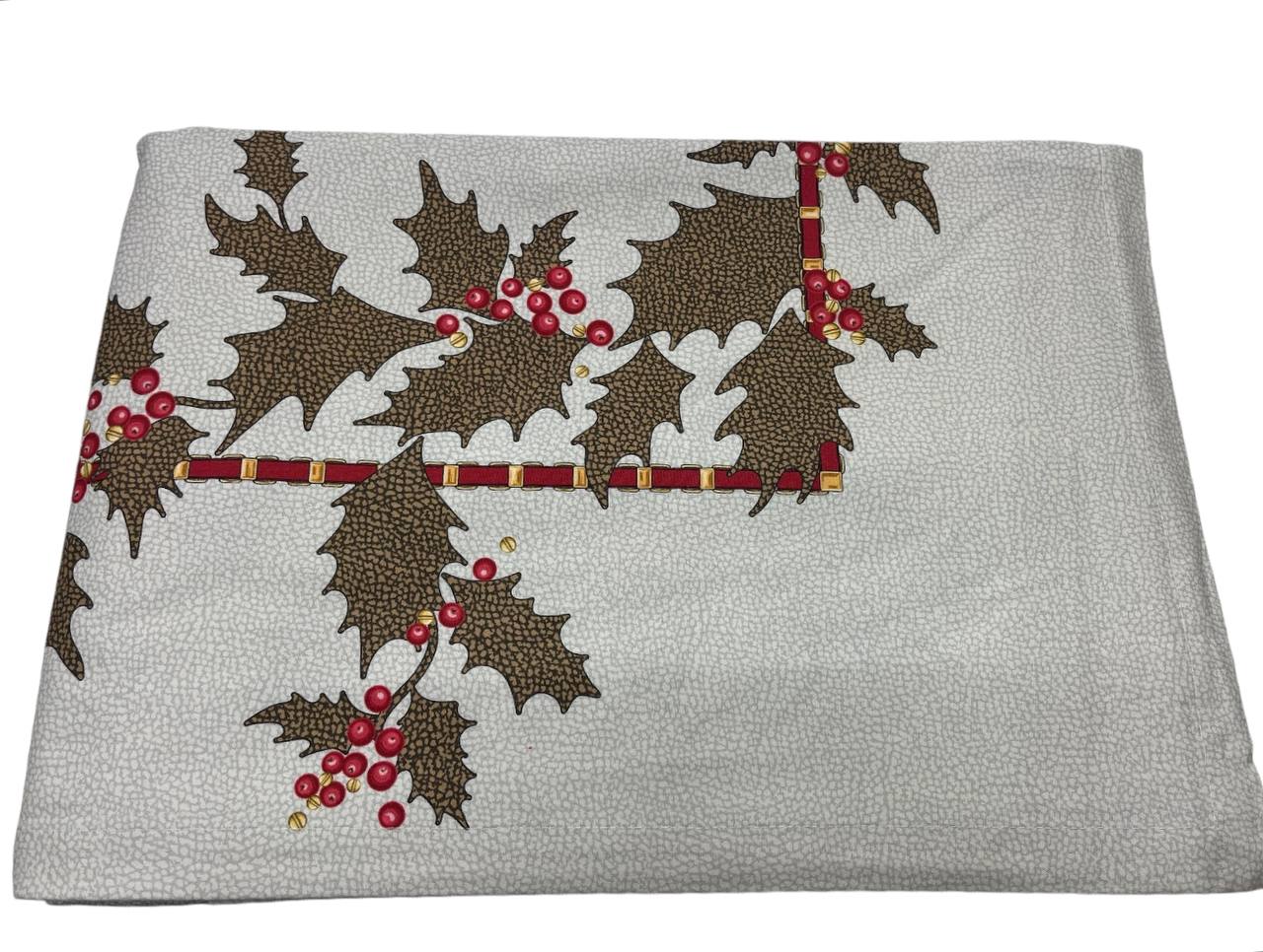 Tovaglia da tavola x 12 con tovaglioli Natale Holly