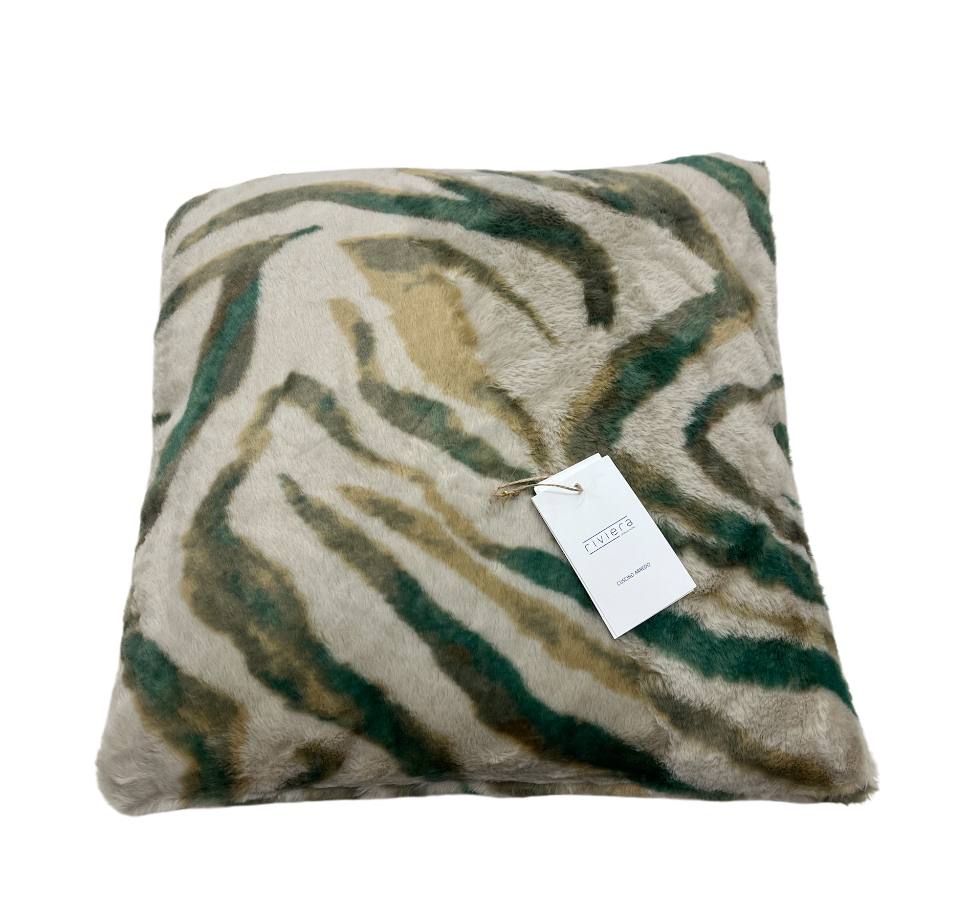 Cuscino arredo in eco pelliccia 50x50cm Zama