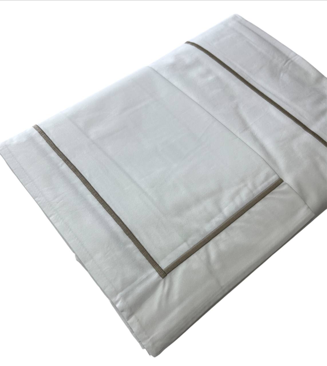Completo lenzuola Matrimoniale percalle 100% cotone Belmond