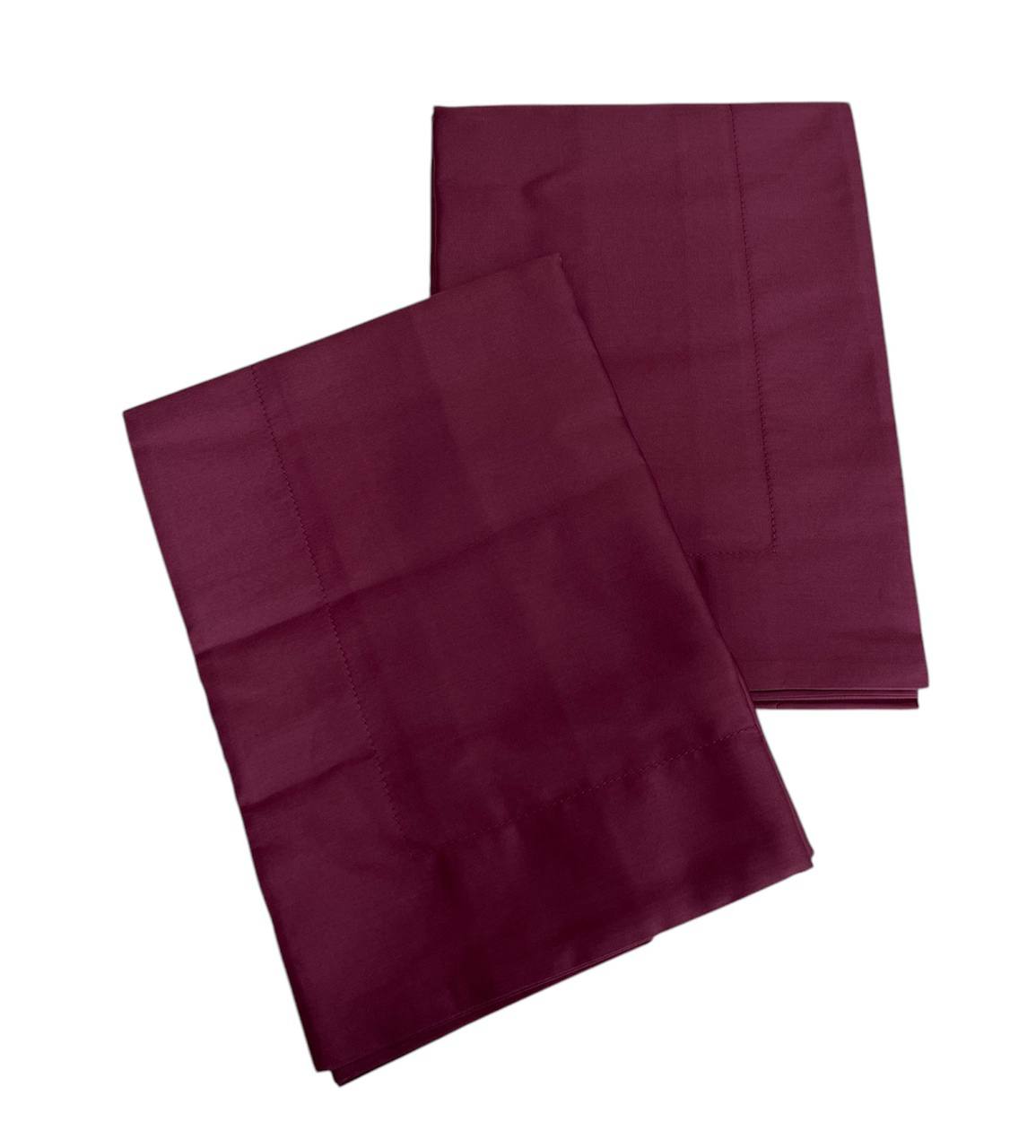 Coppia federe Charme 52x82cm in raso di cotone 100%