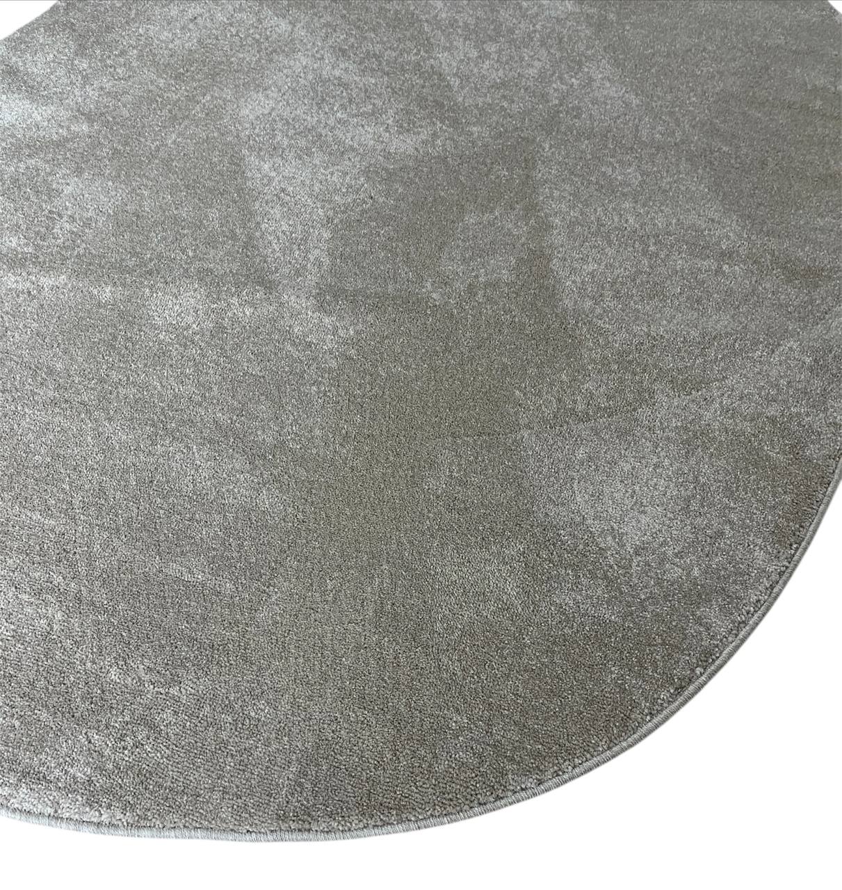 Tappeto arredo 80x150cm Milano tinta unita ovale