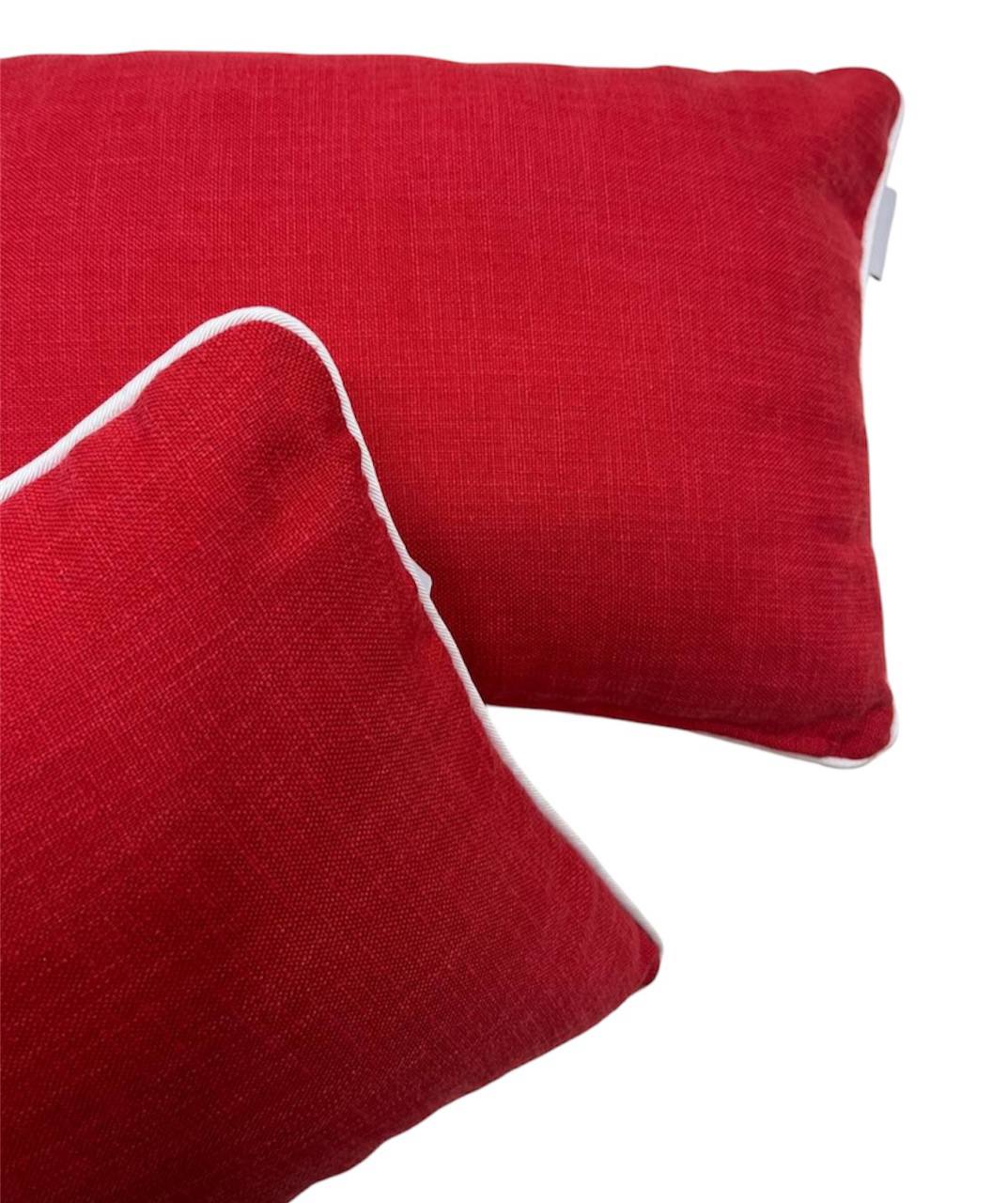 Coppia cuscini arredamento rettangolare 30x50cm Paco