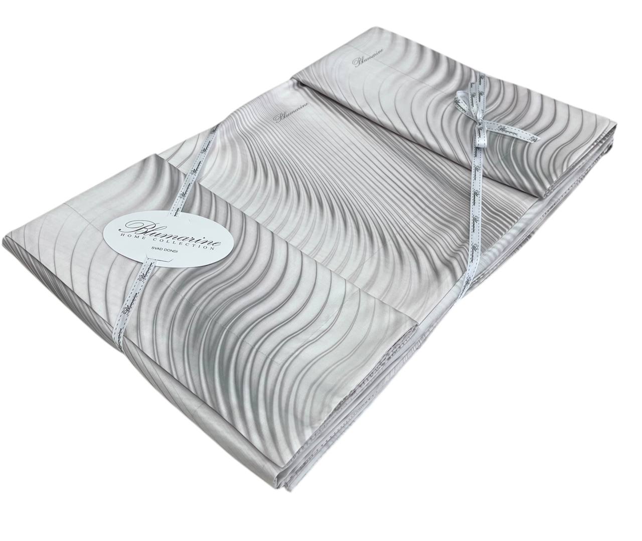 Completo lenzuola copriletto Matrimoniale Light Romantic Cristallo