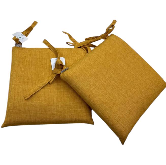 Coppia cuscini per sedia antimacchia mod. Cile
