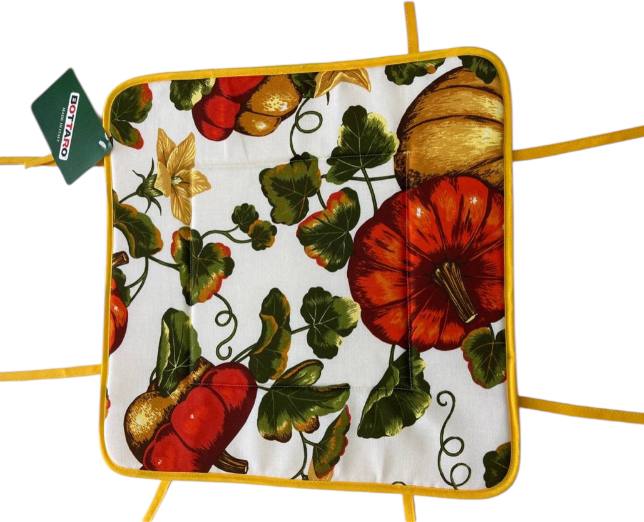 Portapane in cotone Kurbis Zucca giallo Ocra