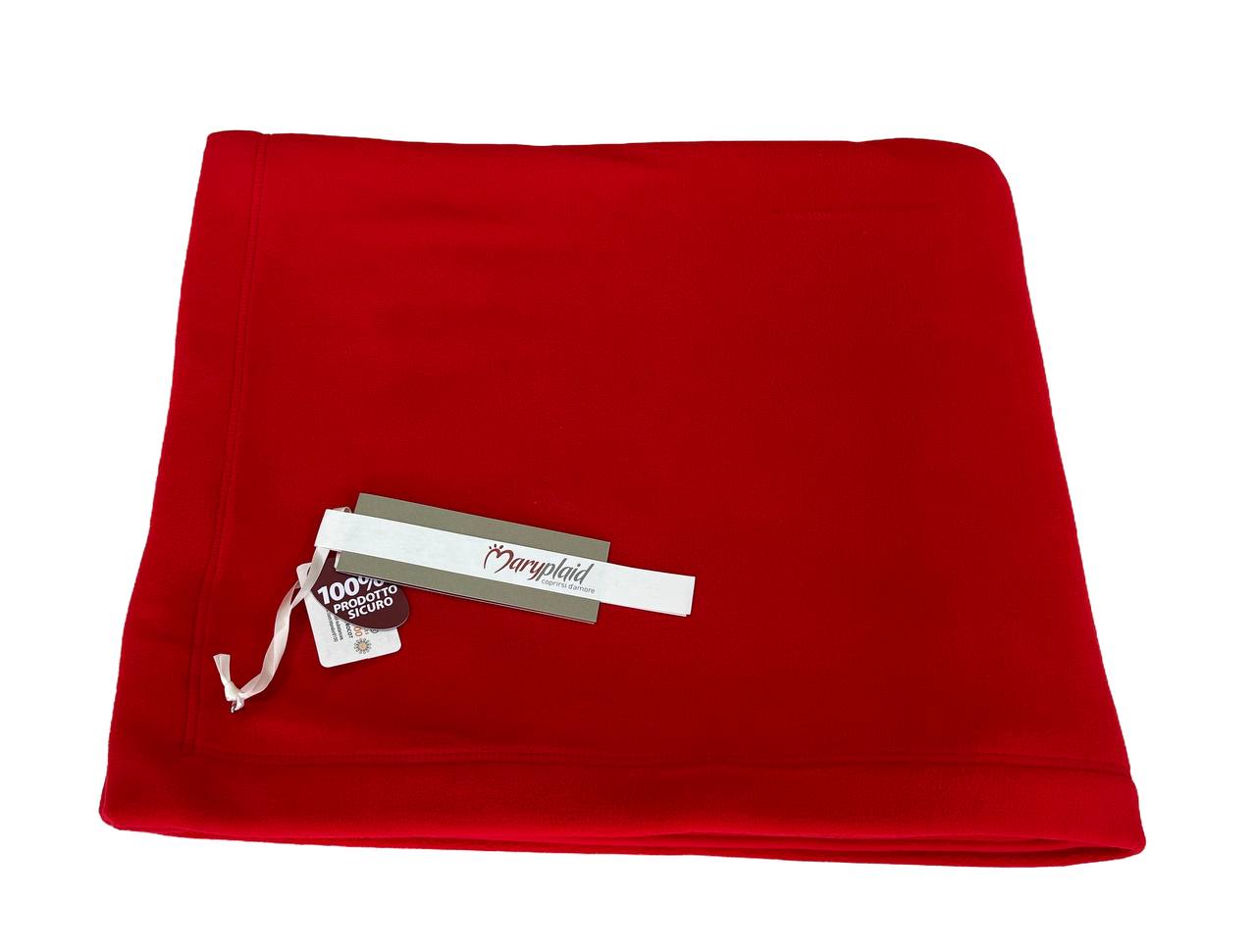 Coperta plaid in pile singola 160x210cm