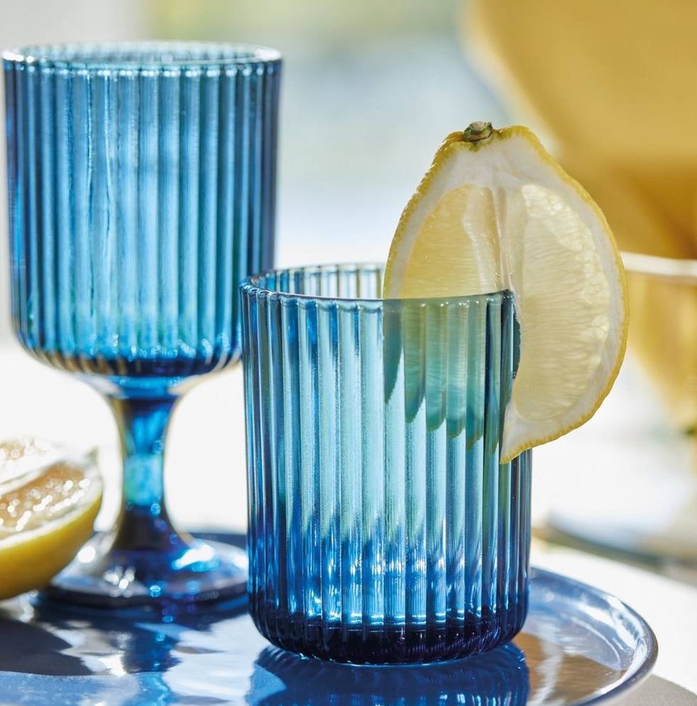 Set Bicchieri Torcello Azzurro