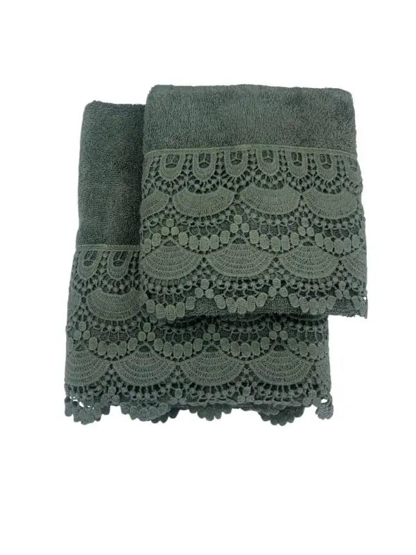 Coppia asciugamani (1+1) Corsetto