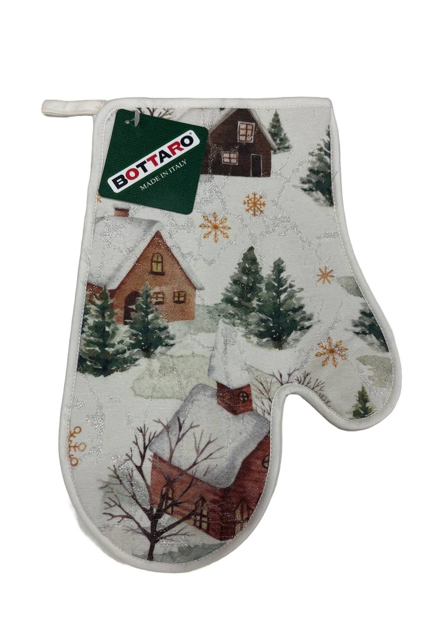 Guanto da forno Natale Montana