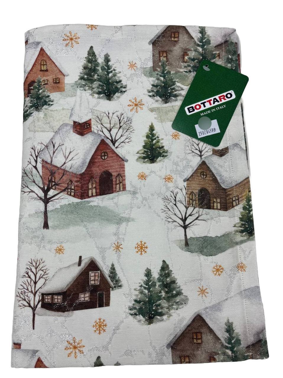 Tovaglia da tavola Natale in gobelin 150x230cm Montana