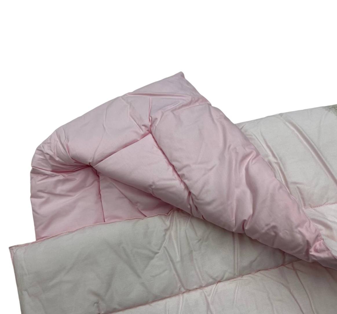 Coordinato lettino Trapunta invernale + paracolpi gattini Rosa