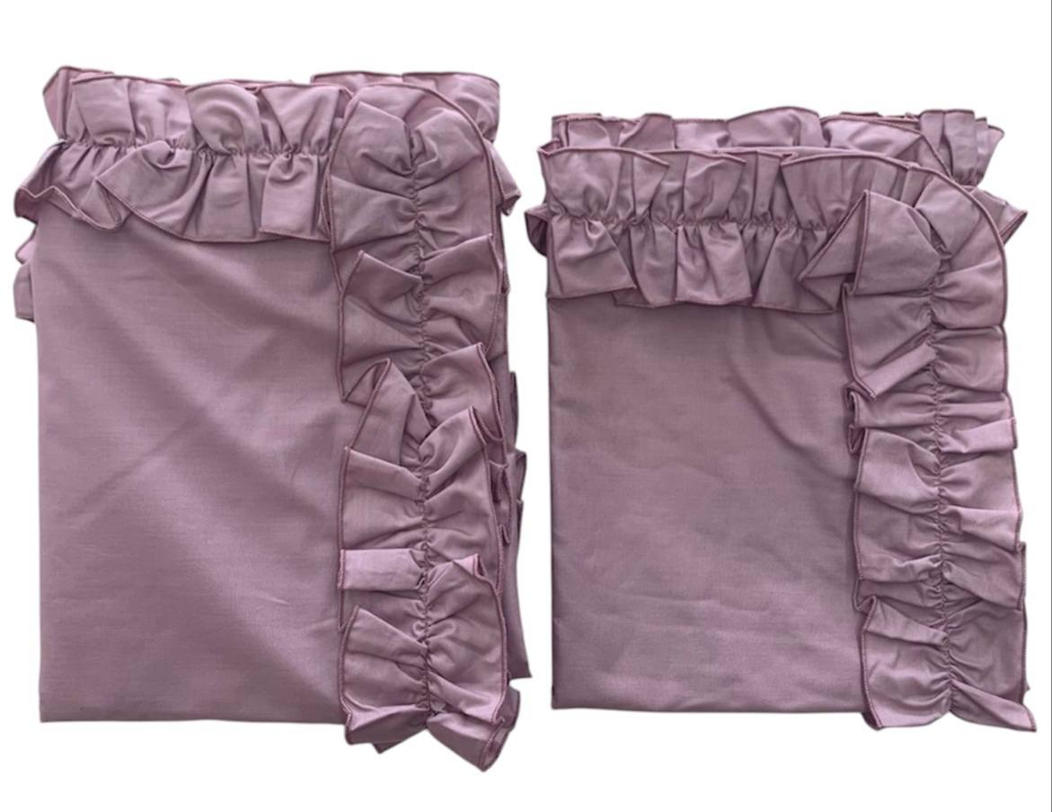 Coppia federe Paint Nives con rouches