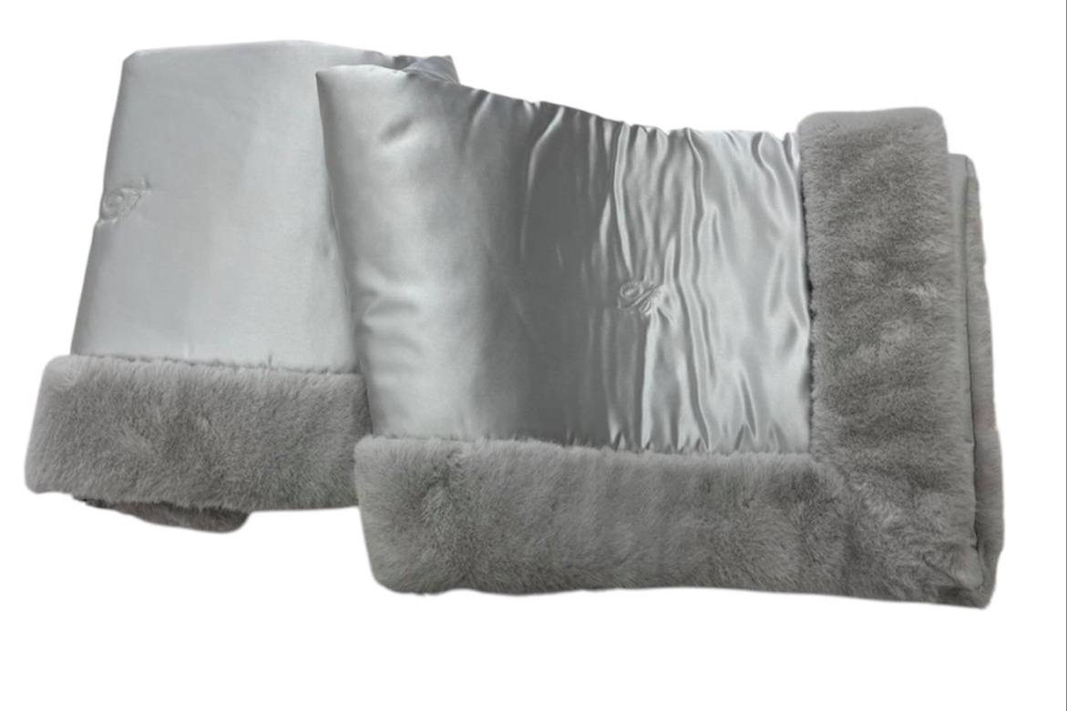 Copriletto Culla/ Lettino Eden silver
