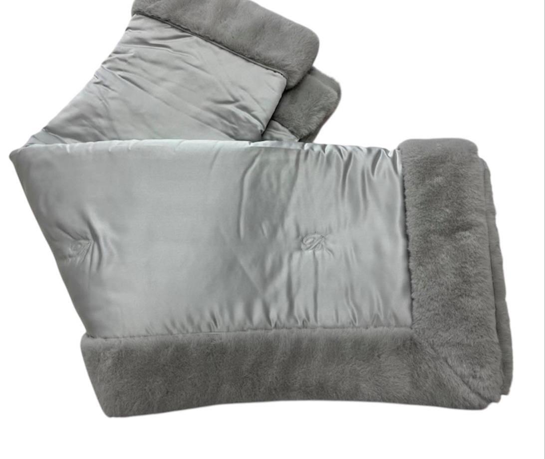 Copriletto Culla/ Lettino Eden silver