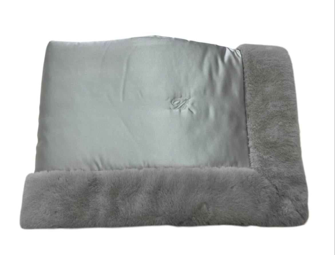 Copriletto Culla/ Lettino Eden silver