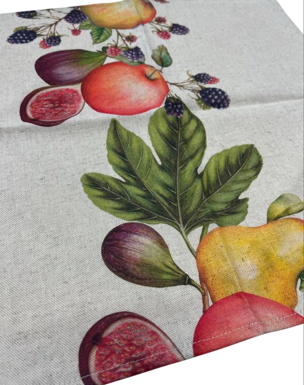 Tovaglia con tovaglioli Radici 2 frutta