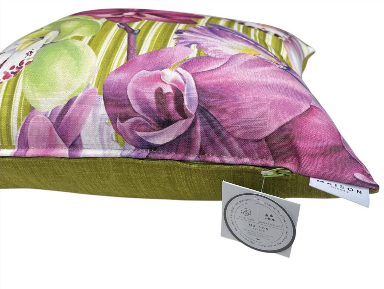 Cuscino arredo 40x40cm Fioriture