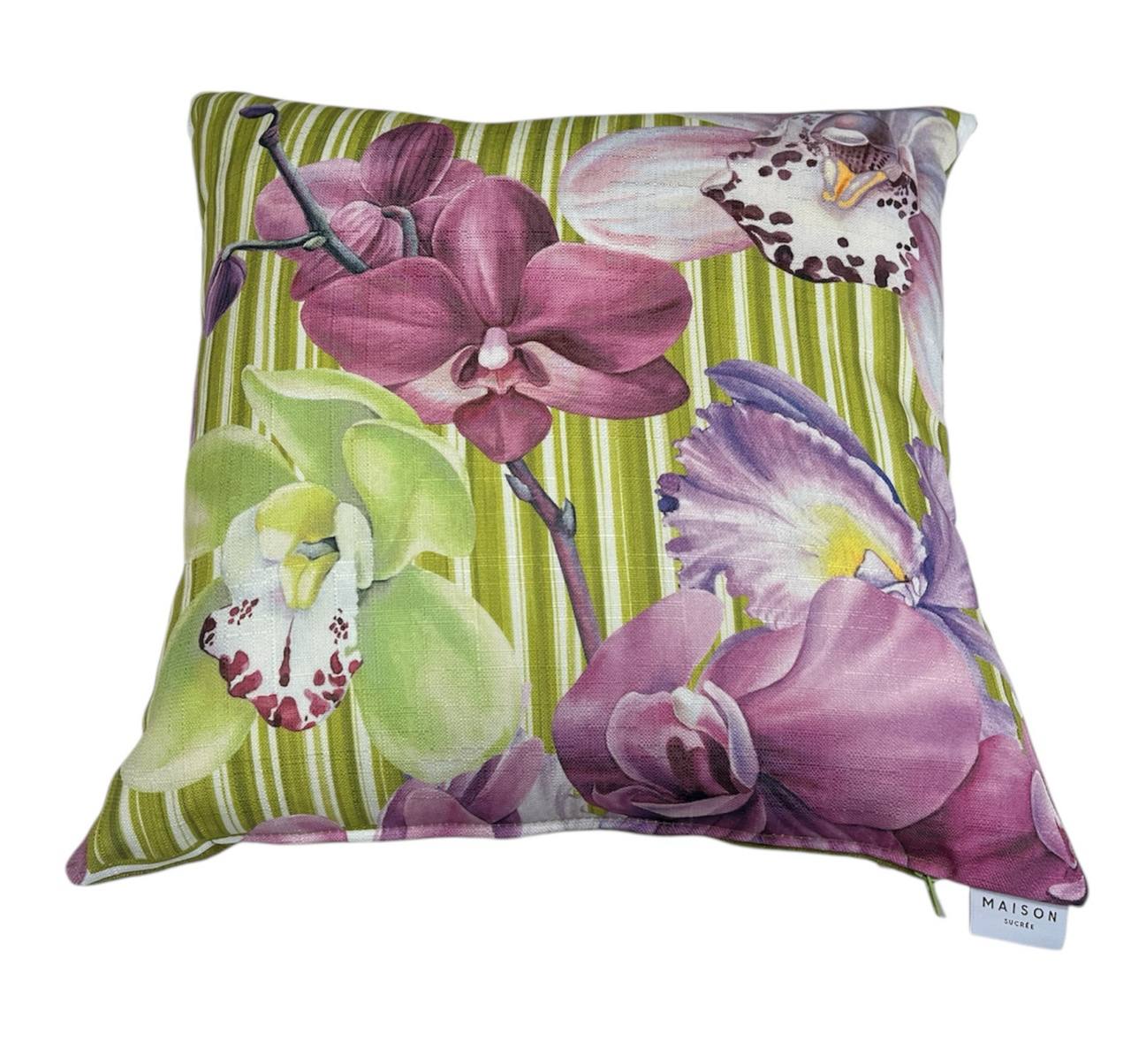 Cuscino arredo 40x40cm Fioriture