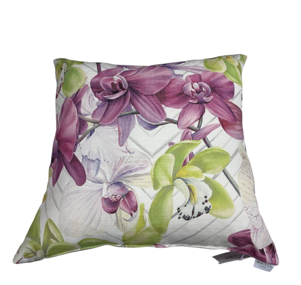 Cuscino arredo 50x50cm Fioriture