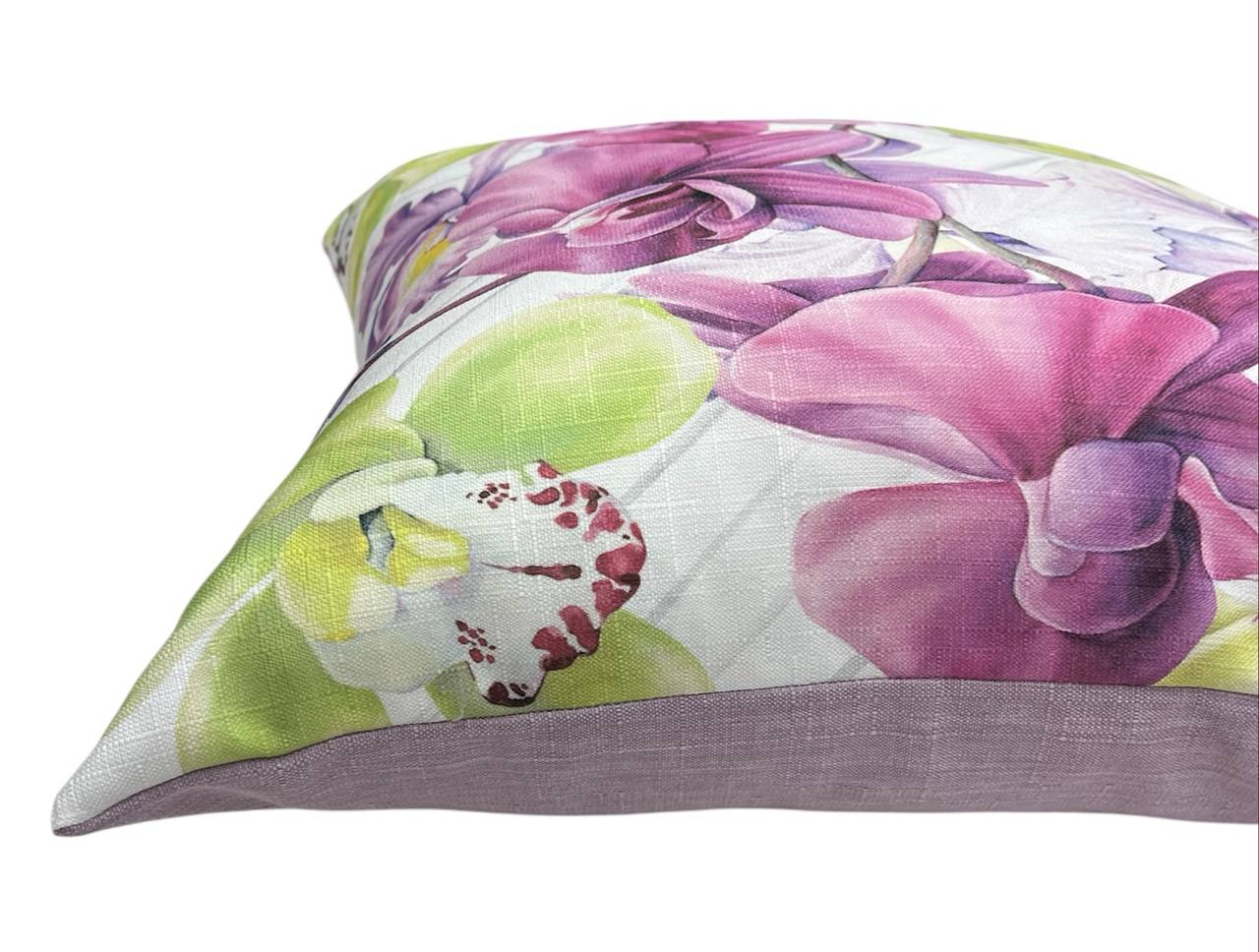 Cuscino arredo 50x50cm Fioriture