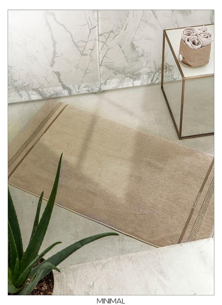 Tappeto bagno 60x110cm Minimal Ruggine