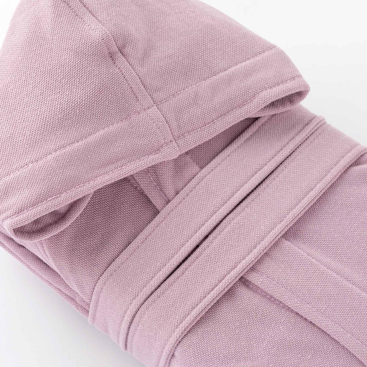 Accappatoio in micro spugna Wimbledon Malva XXL
