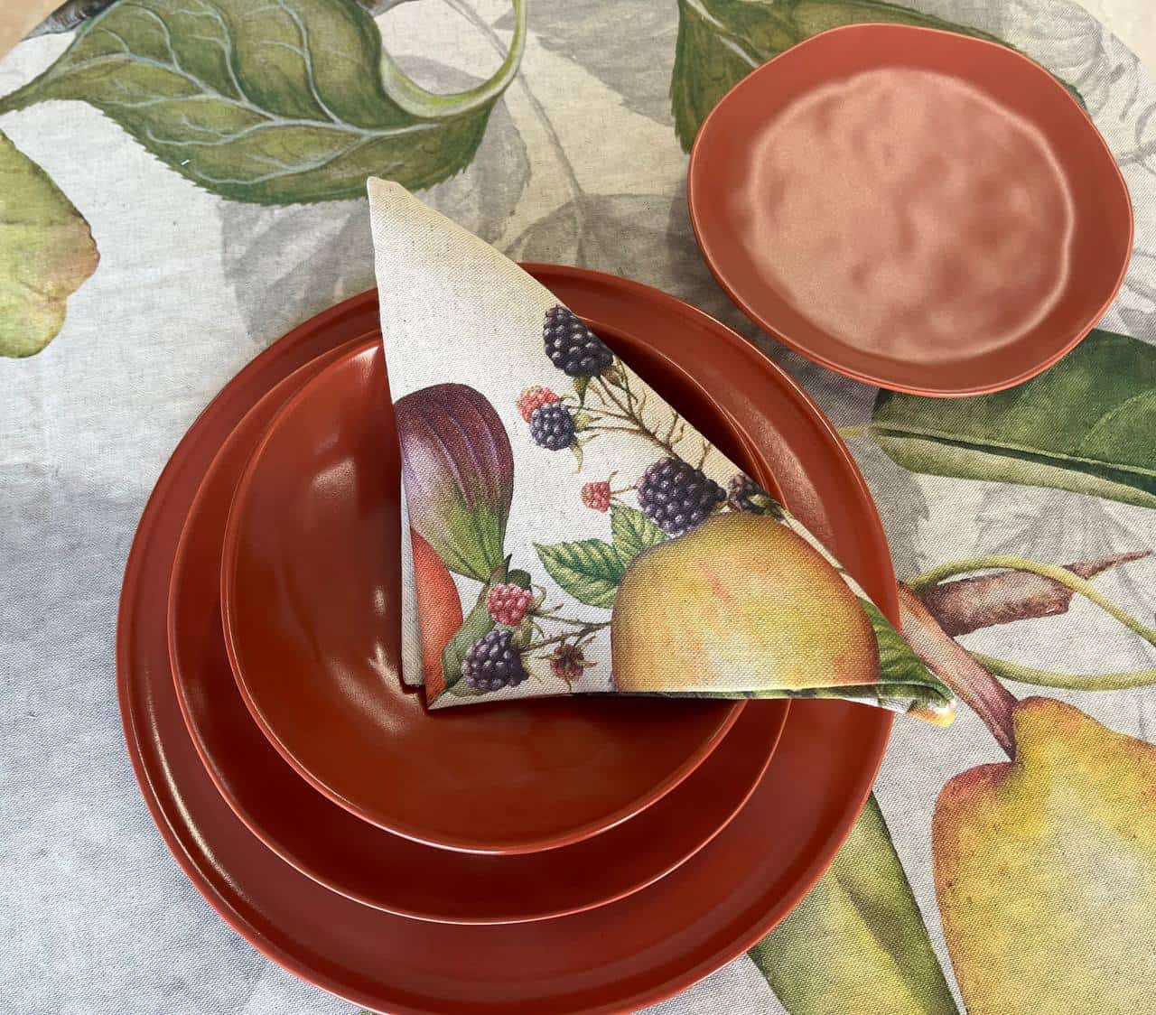 Set Piatti cucina Grés porcellanato Marostica Ruggine