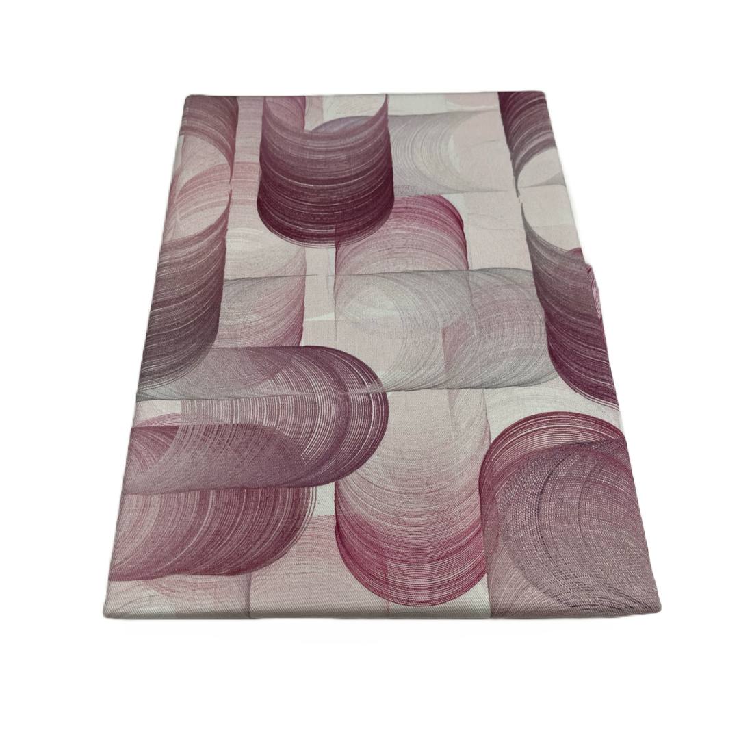 Tovaglia Stanley Magenta e Argilla