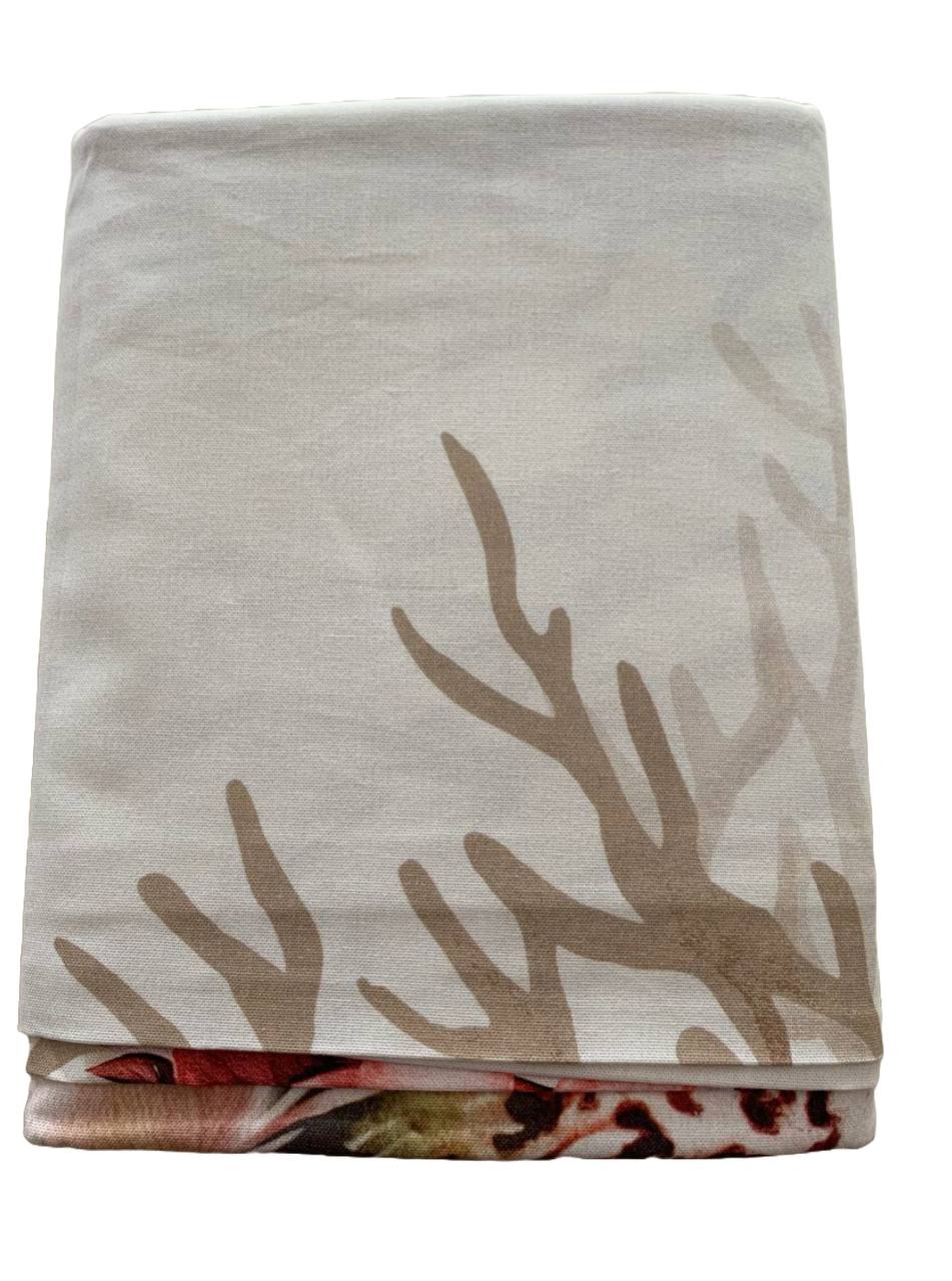 Telo copritutto Bloom Acqua 260x270cm