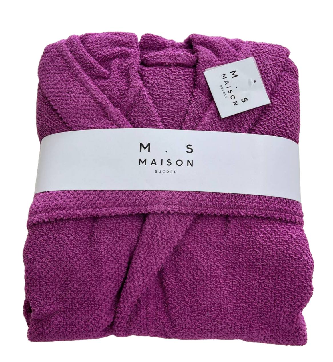 Accappatoio in spugna di cotone Pepe Fucsia
