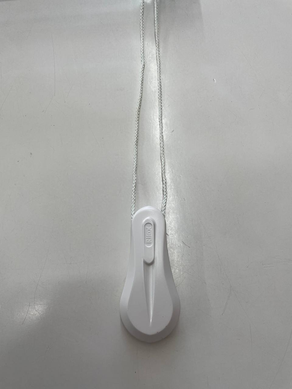 Binario tende bianco in alluminio con aggancio a parete/ a soffitto