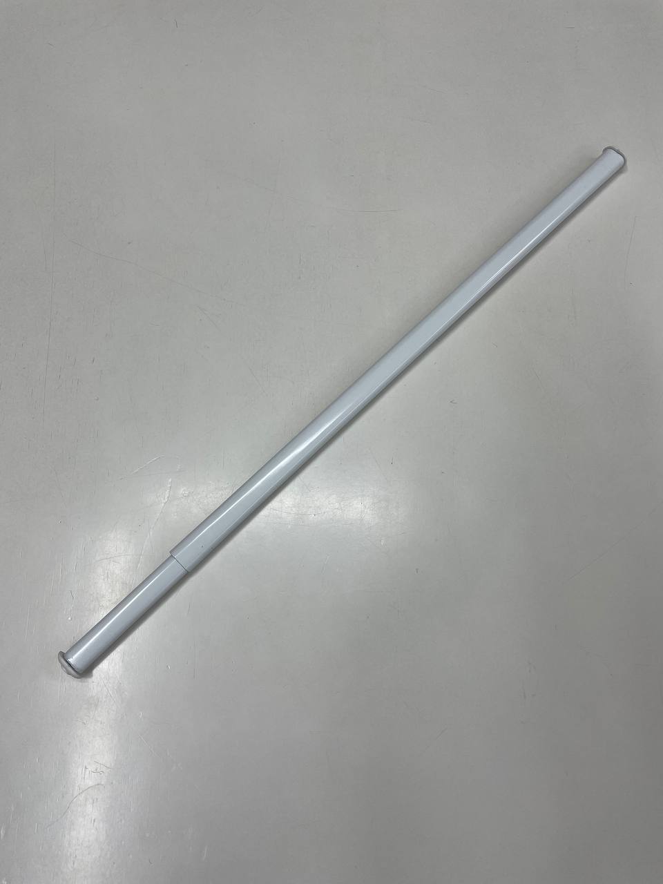 Coppia bacchette a vetro estensibile bianco in alluminio