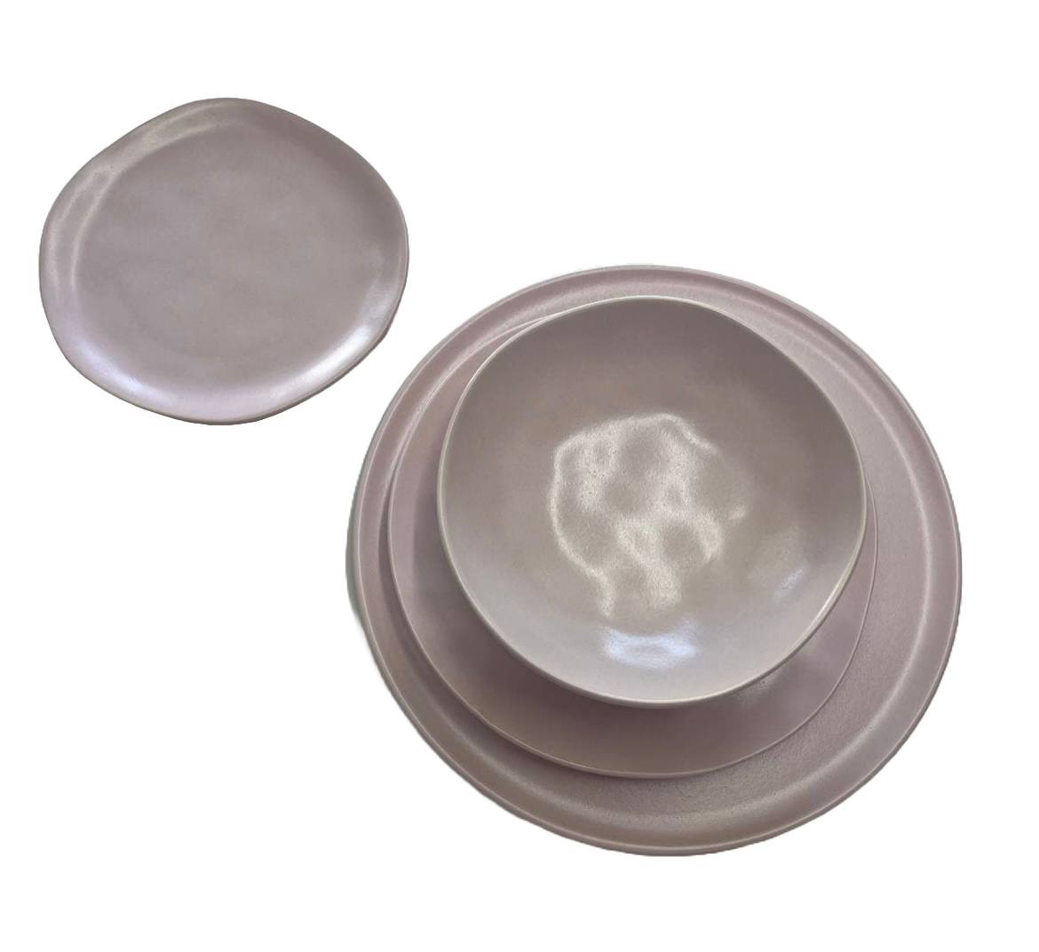 Set Piatti cucina Grés porcellanato Marostica Rosa