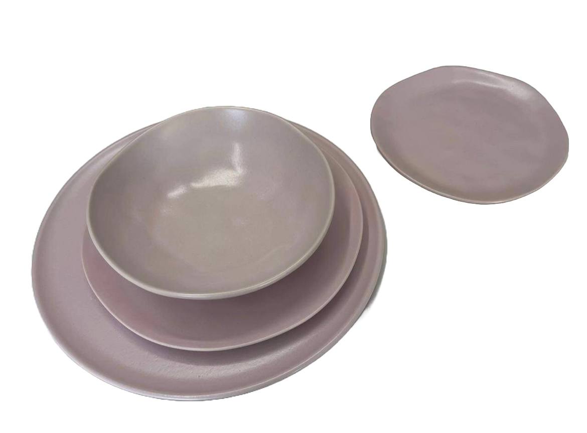 Set Piatti cucina Grés porcellanato Marostica Rosa
