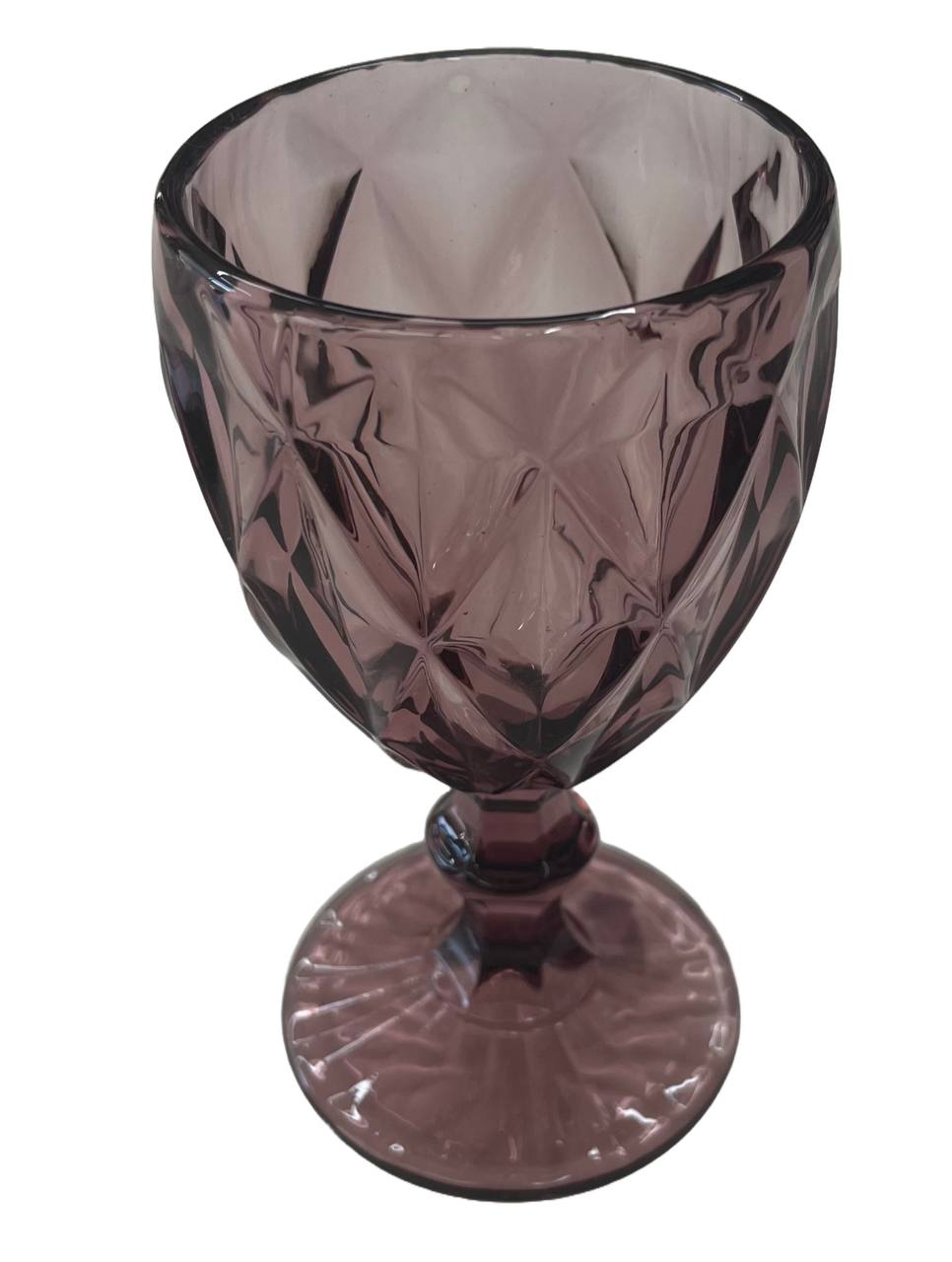 Set bicchieri in pasta di vetro art. Murano colore Rosa