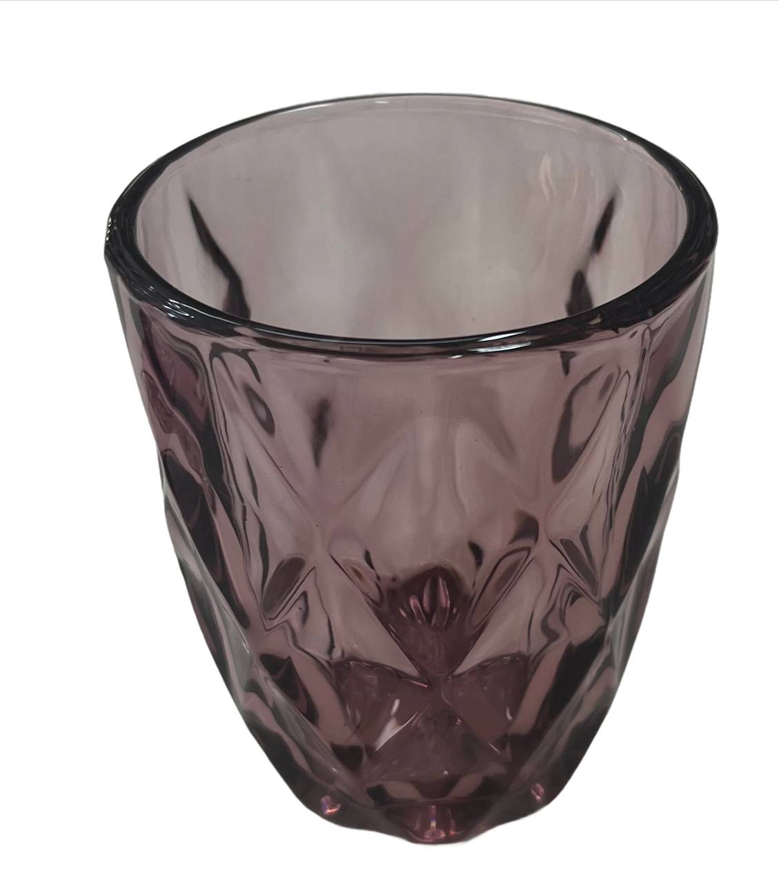 Set bicchieri in pasta di vetro art. Murano colore Rosa