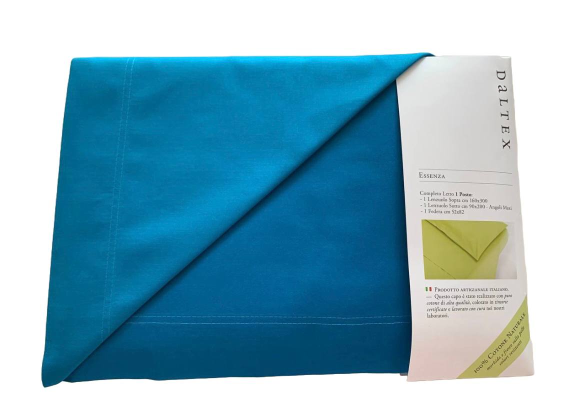 Completo lenzuola Essenza 1 piazza 100% cotone