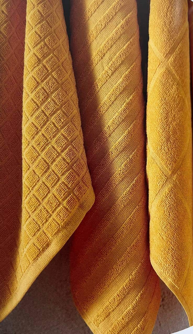 3 Strofinacci 50x50cm in spugna di cotone 100%