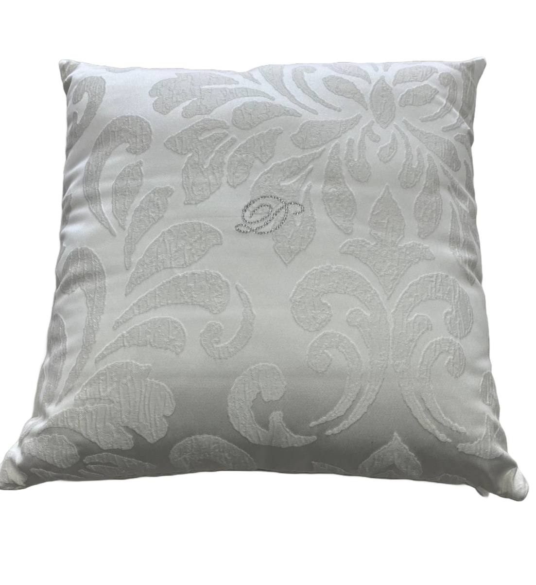 Coppia cuscini arredo Emma Latte