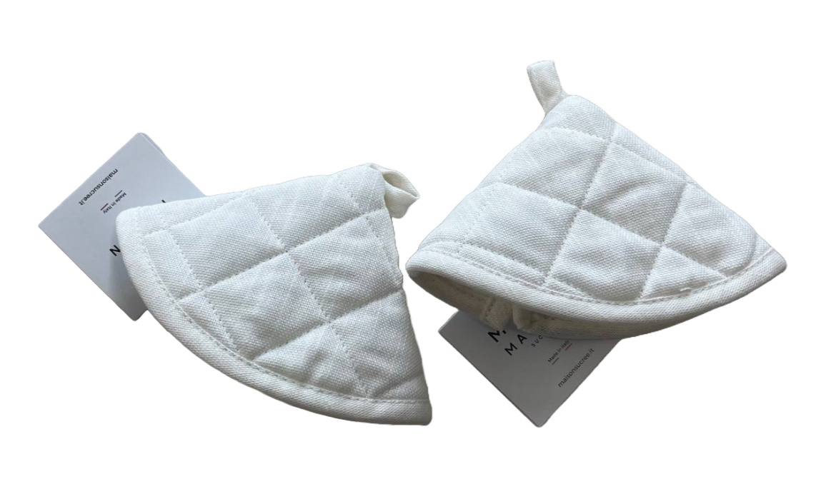 Coppia presine cappuccio mistolino mod. Essenziale