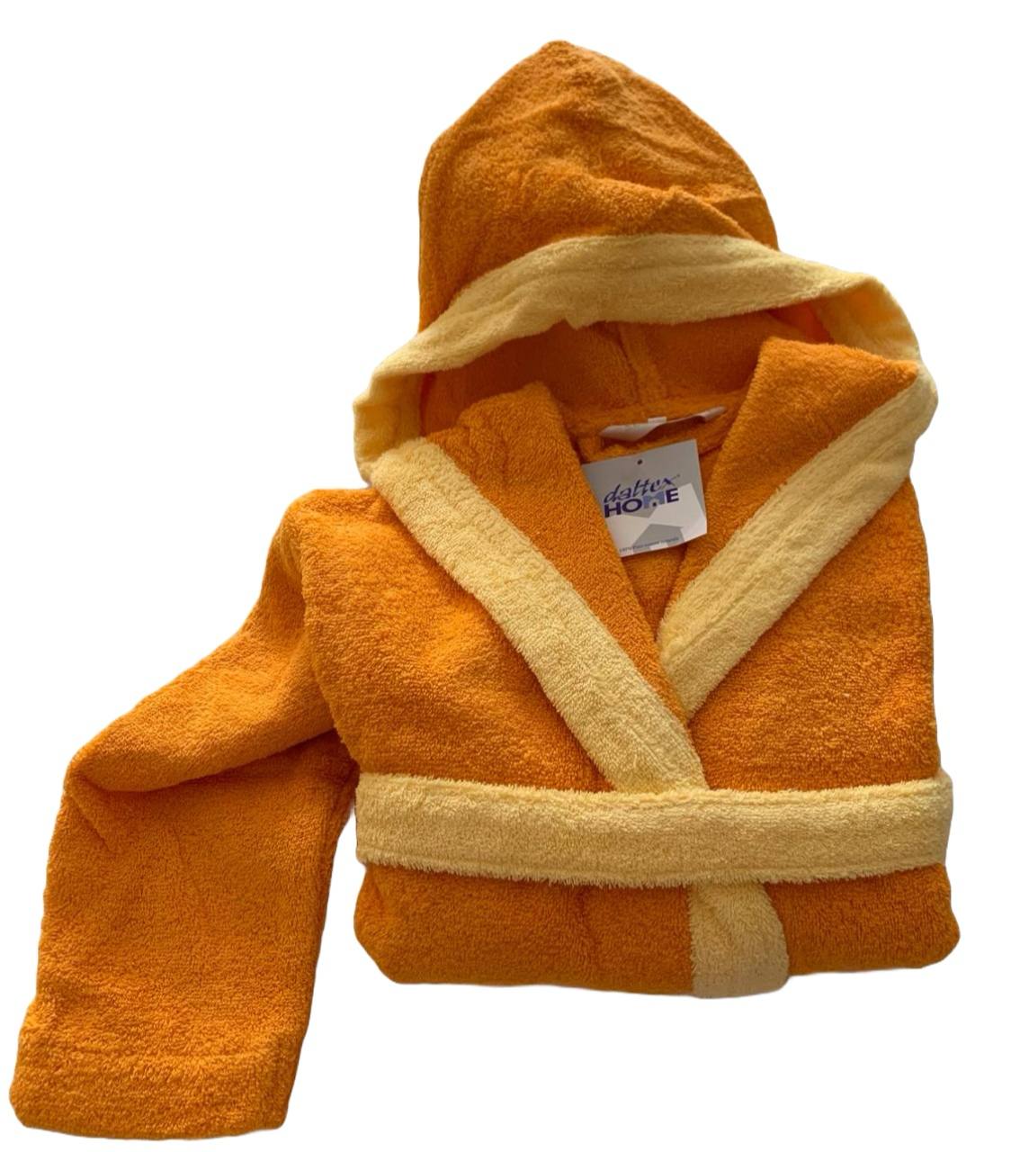 Accappatoio spugna 100% cotone Bimbo mod.Dubai
