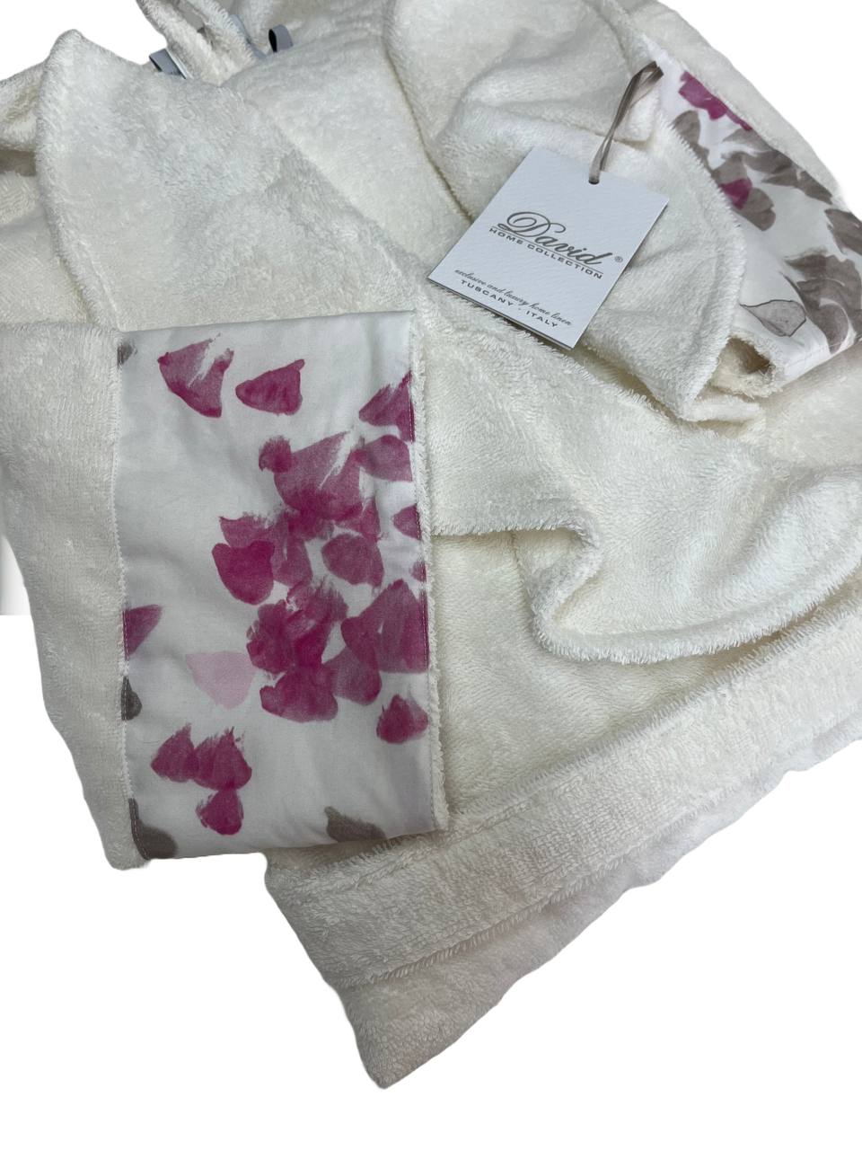 Set Bagno 3 pezzi (Accappatoio donna + coppia asciugamani)