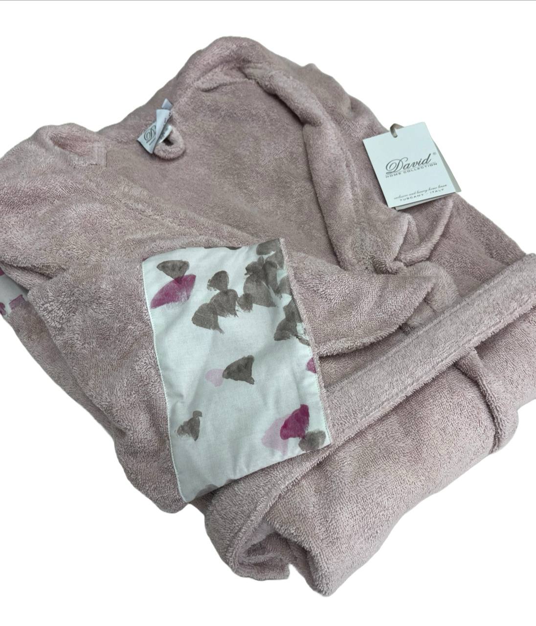Set Bagno 3 pezzi (Accappatoio donna + coppia asciugamani)